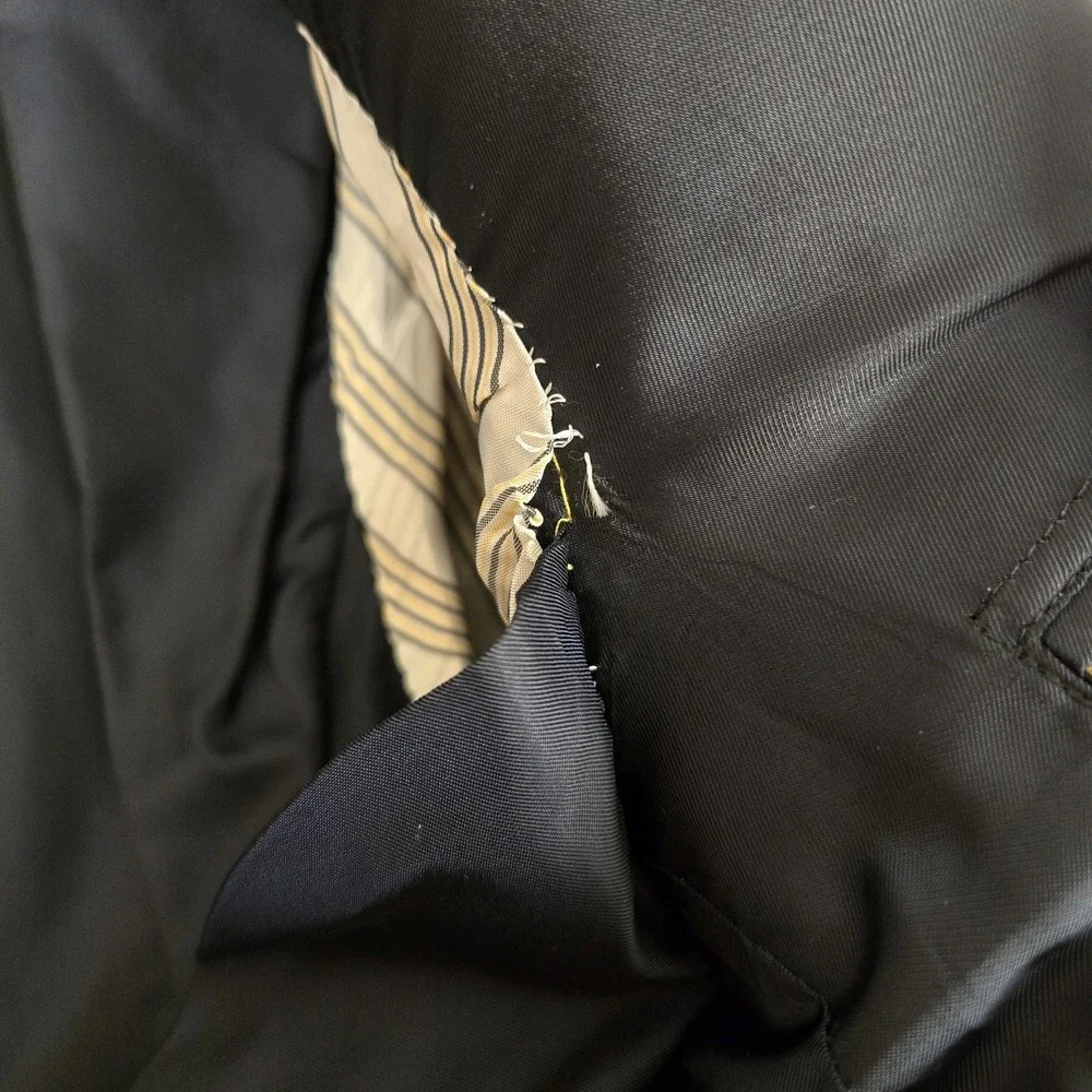 Brooks Brothers Suit Mens 44L 35x35 Golden Fleece‎ Madison Vitale Full Canvas